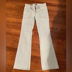 Wild fable low rise flare jeans light wash